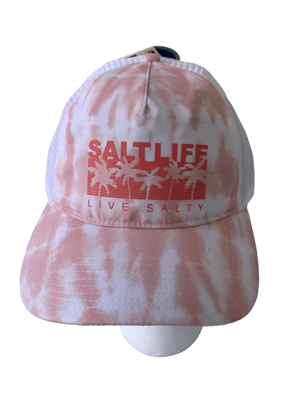NWT Salt Life Live Salty Mesh Snapback Hat Cap Beach